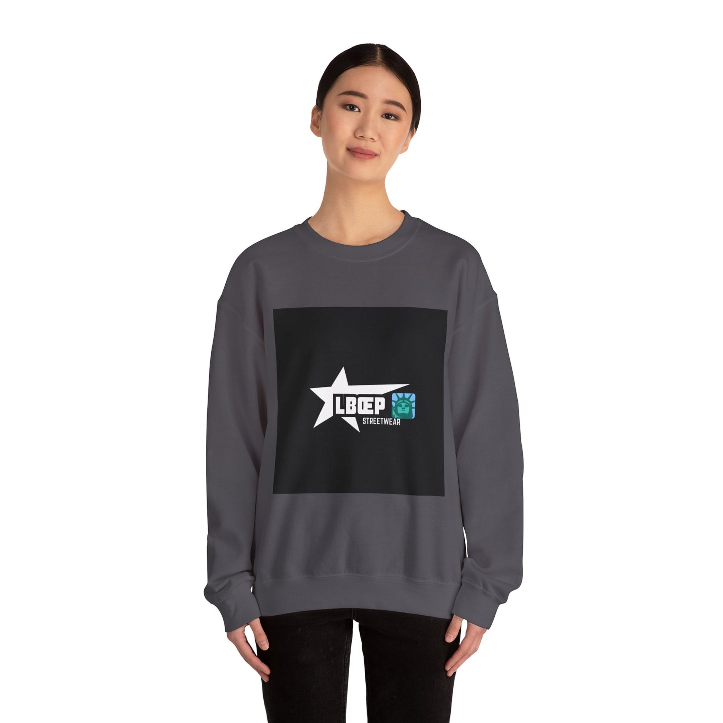 Unisex Heavy Blend™ Crewneck Sweatshirt - 'Believe' Motivational Graphic