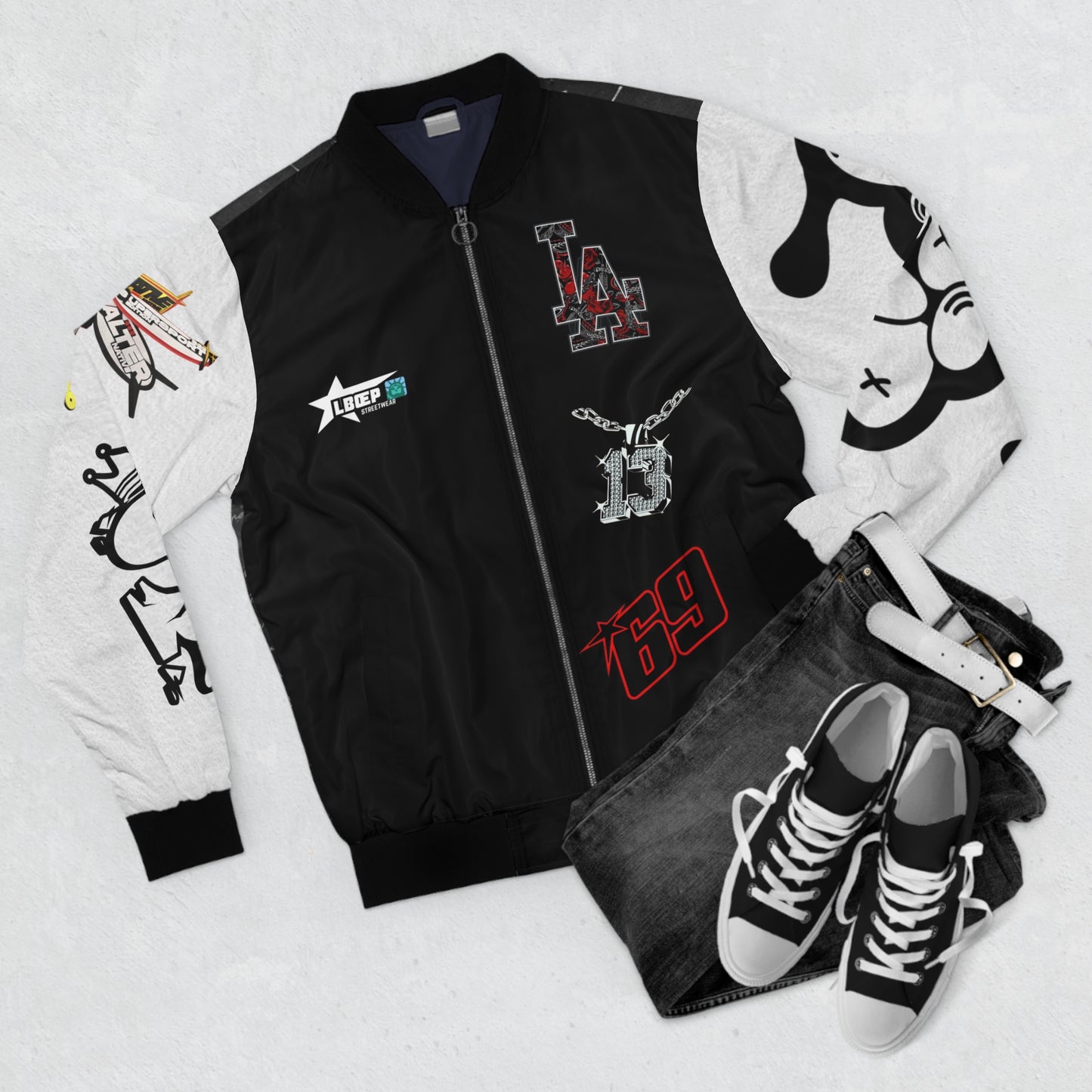 Men's Bomber Jacket (AOP)