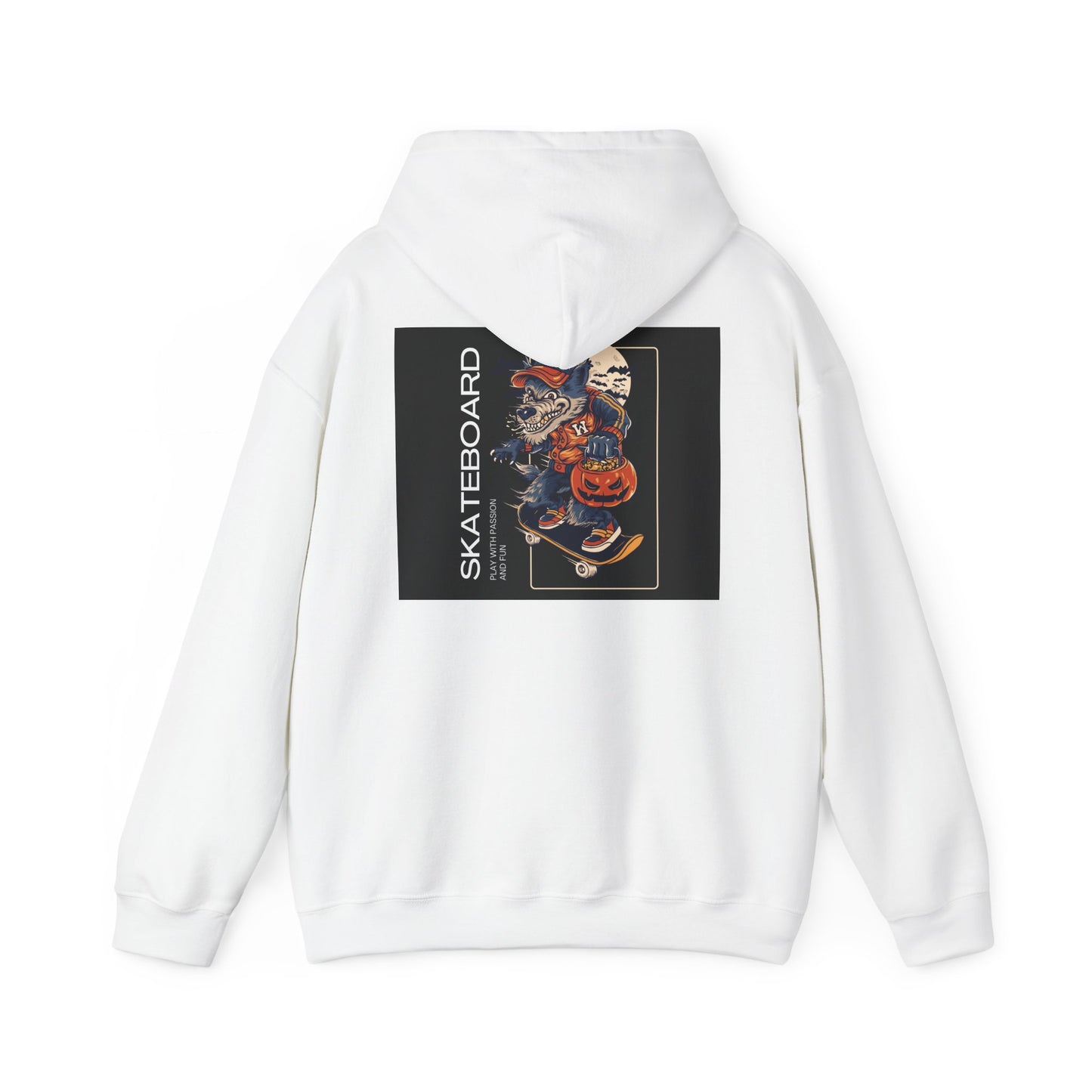 LBEEP Streetwear Skateboard Unisex Heavy Blend Hooded Sweatshirt