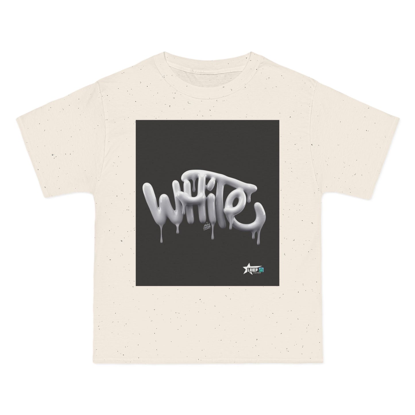 White Drip Graffiti T-Shirt — Urban Streetwear Tee