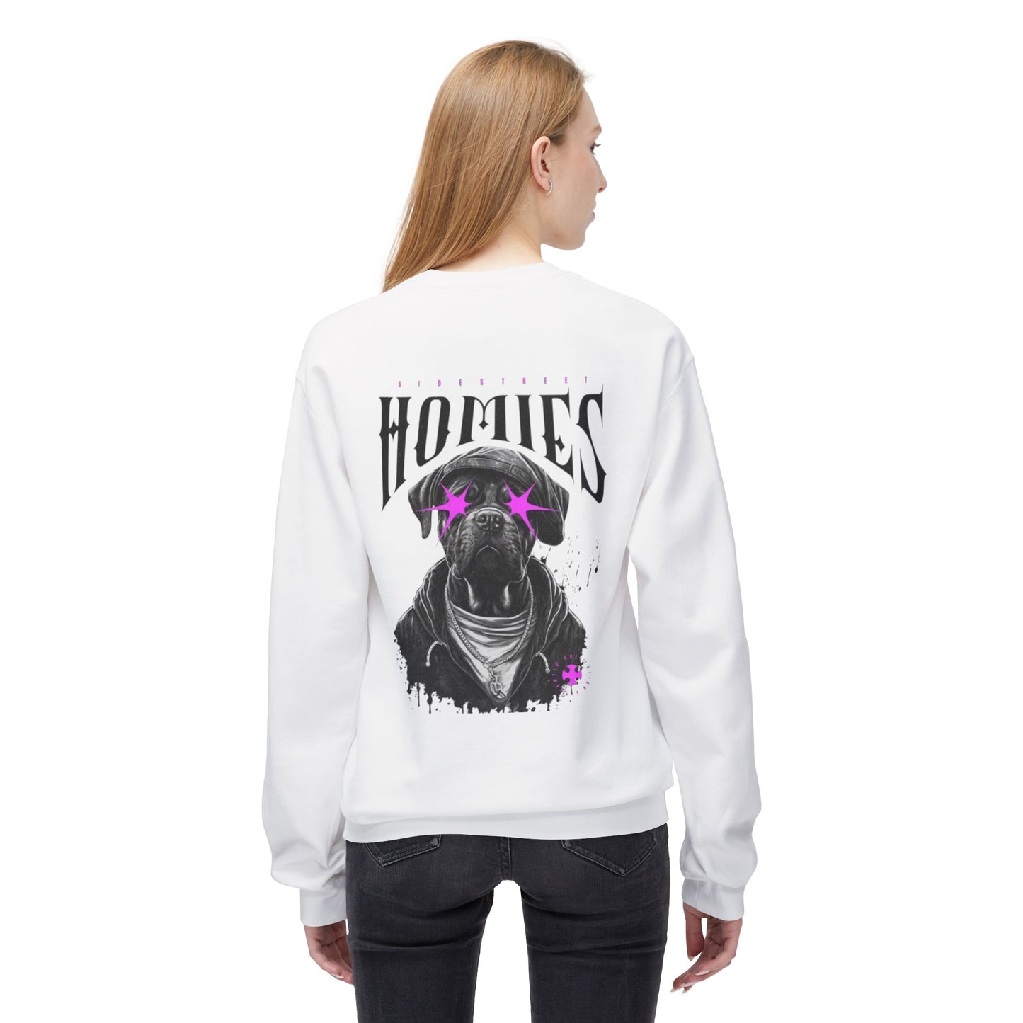 Drip & Hype Crewneck Sweatshirt - Unisex Softstyle Fleece