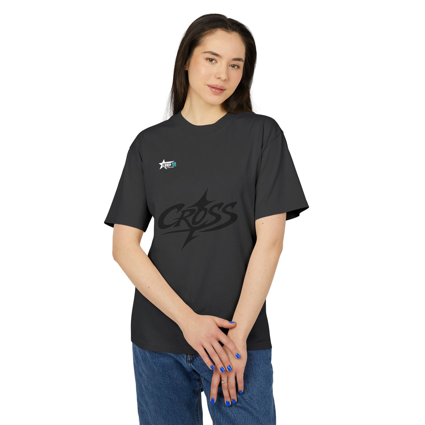 Cross Logo Tee — Vintage Surf/Skate Graphic T-Shirt