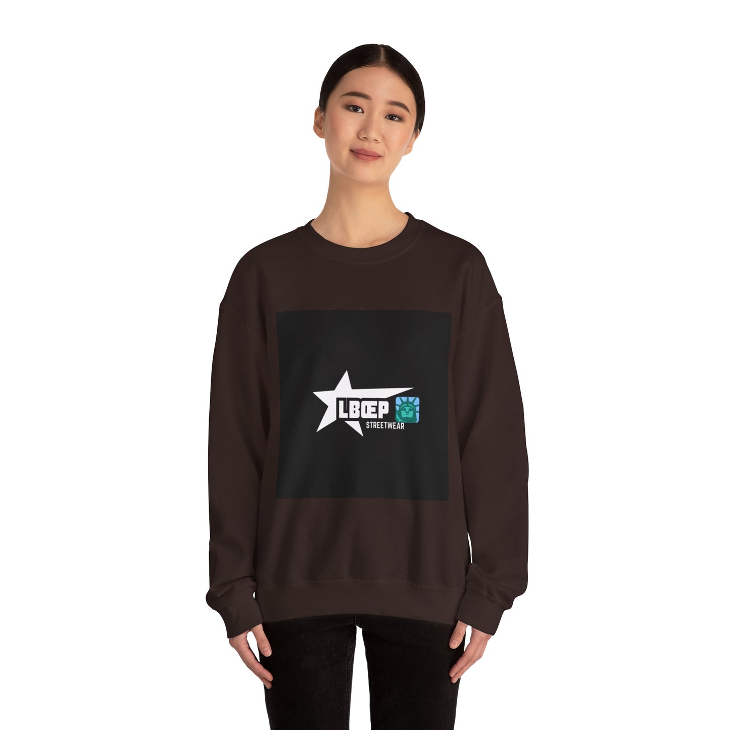 Unisex Heavy Blend™ Crewneck Sweatshirt - 'Believe' Motivational Graphic