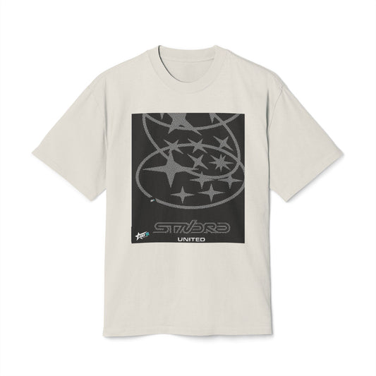 Unisex Heavy Faded Tee - Starry United Graphic T-Shirt for Casual Style