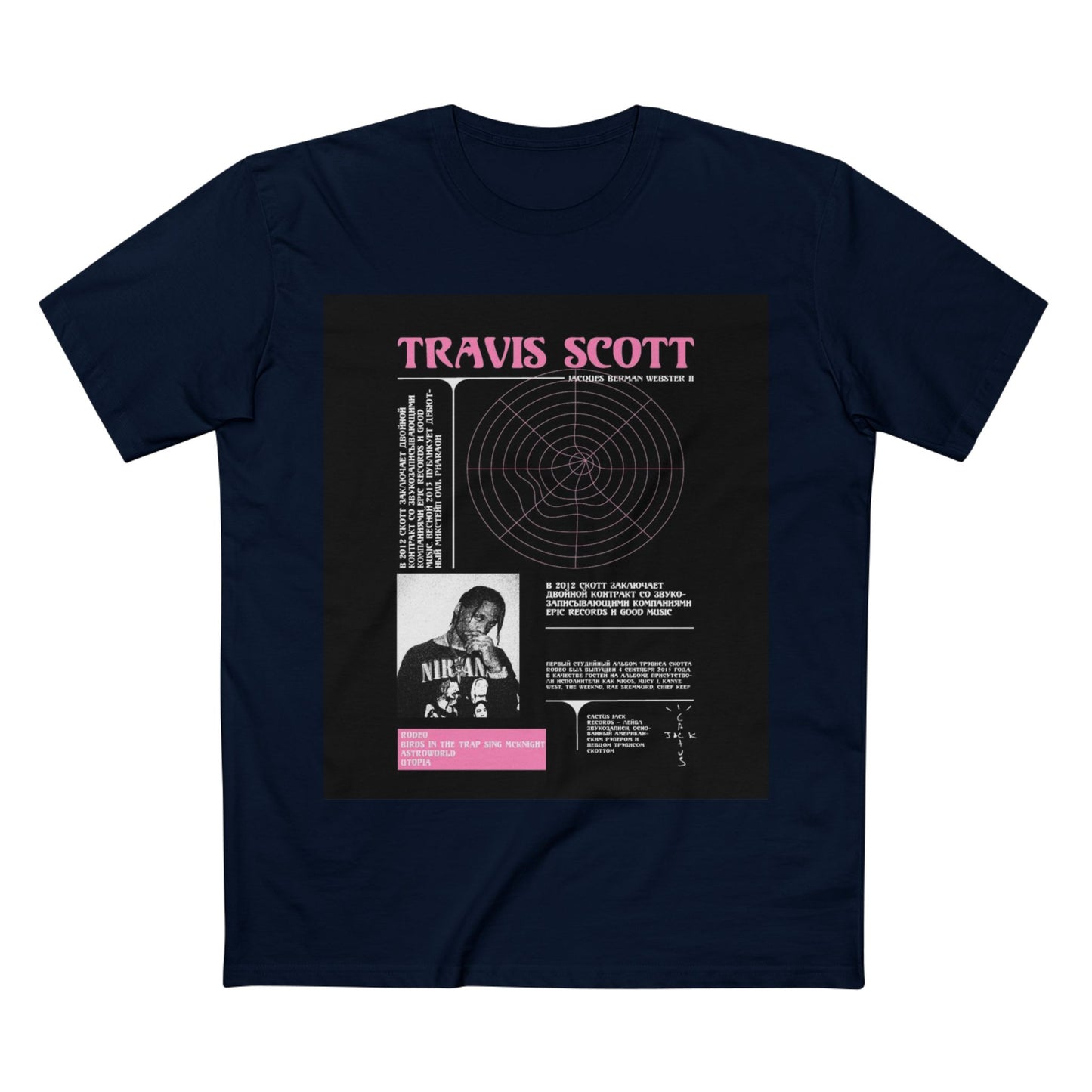 Travis Scott Graphic Tee - Stylish Music-Inspired Adult Staple T-Shirt