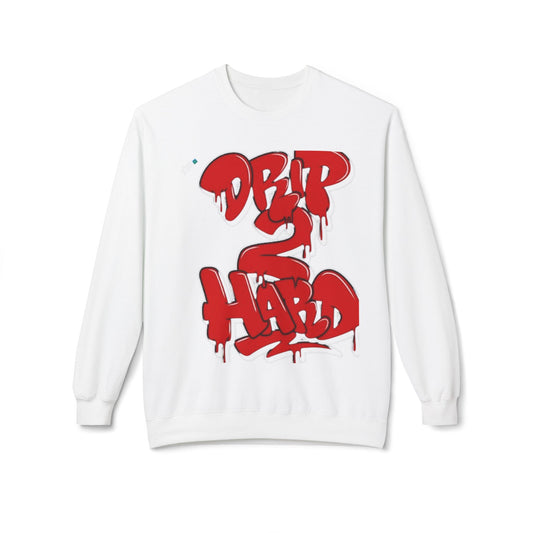 Drip & Hype Crewneck Sweatshirt - Unisex Softstyle Fleece