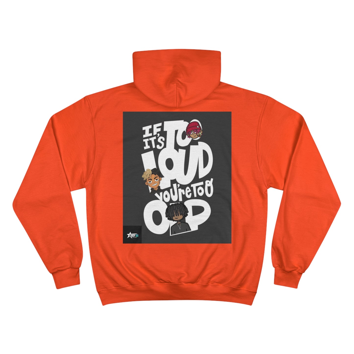 Champion Hoodie - Street Style with Iconic Quotes for Music Lovers
