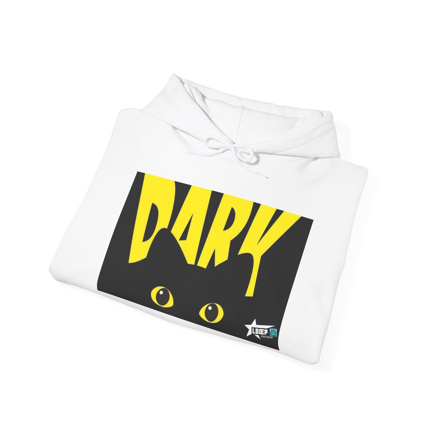 Dark Cat Eyes hoodie | Graffiti Back Print hoodie