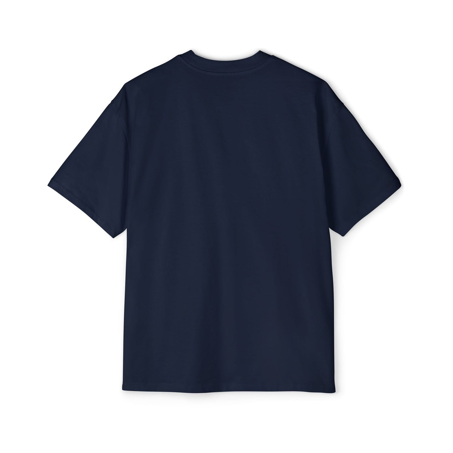 Blue Flame Graphic Tee — Men's Oversized Streetwear T-Shirt
