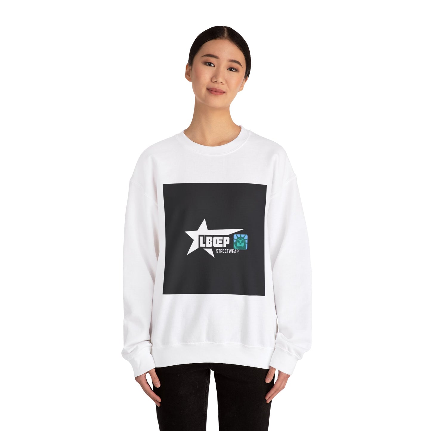 Unisex Heavy Blend™ Crewneck Sweatshirt - 'Believe' Motivational Graphic