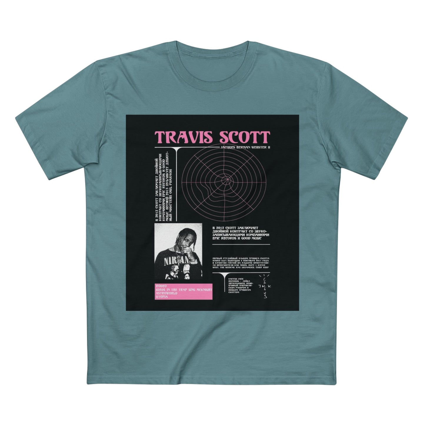 Travis Scott Graphic Tee - Stylish Music-Inspired Adult Staple T-Shirt