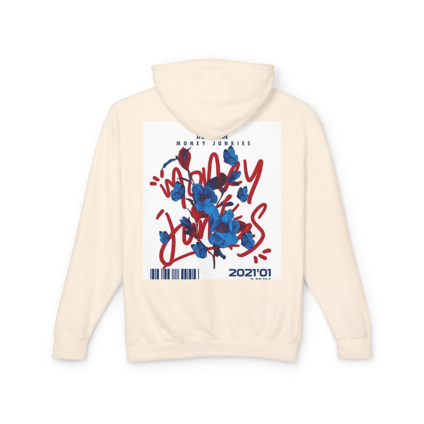 Unisex Lightweight Hooded Sweatshirt - Street Art Inspired Design for Urban Vibes