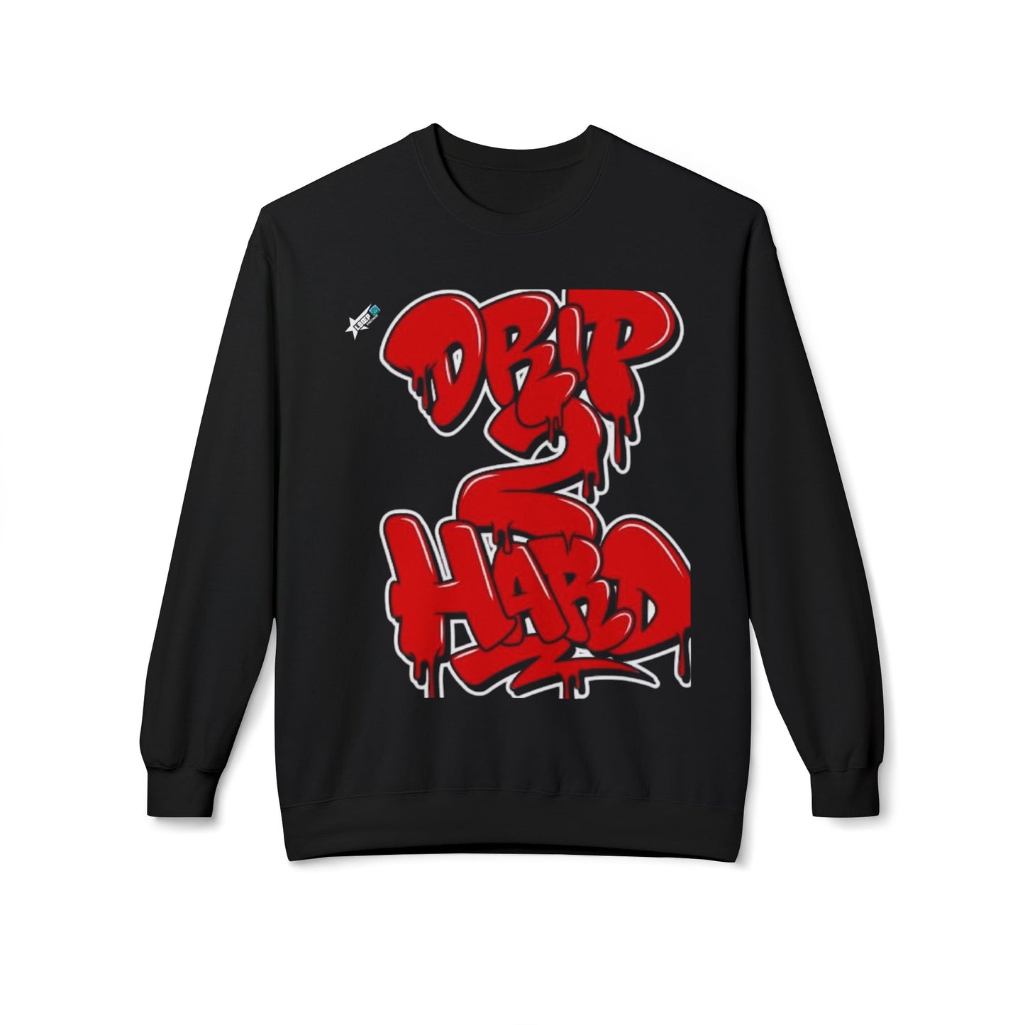 Drip & Hype Crewneck Sweatshirt - Unisex Softstyle Fleece