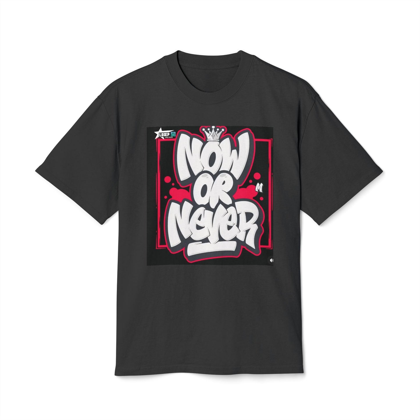 Now Or Never Graphic Tee — Motivational Streetwear T-Shirt