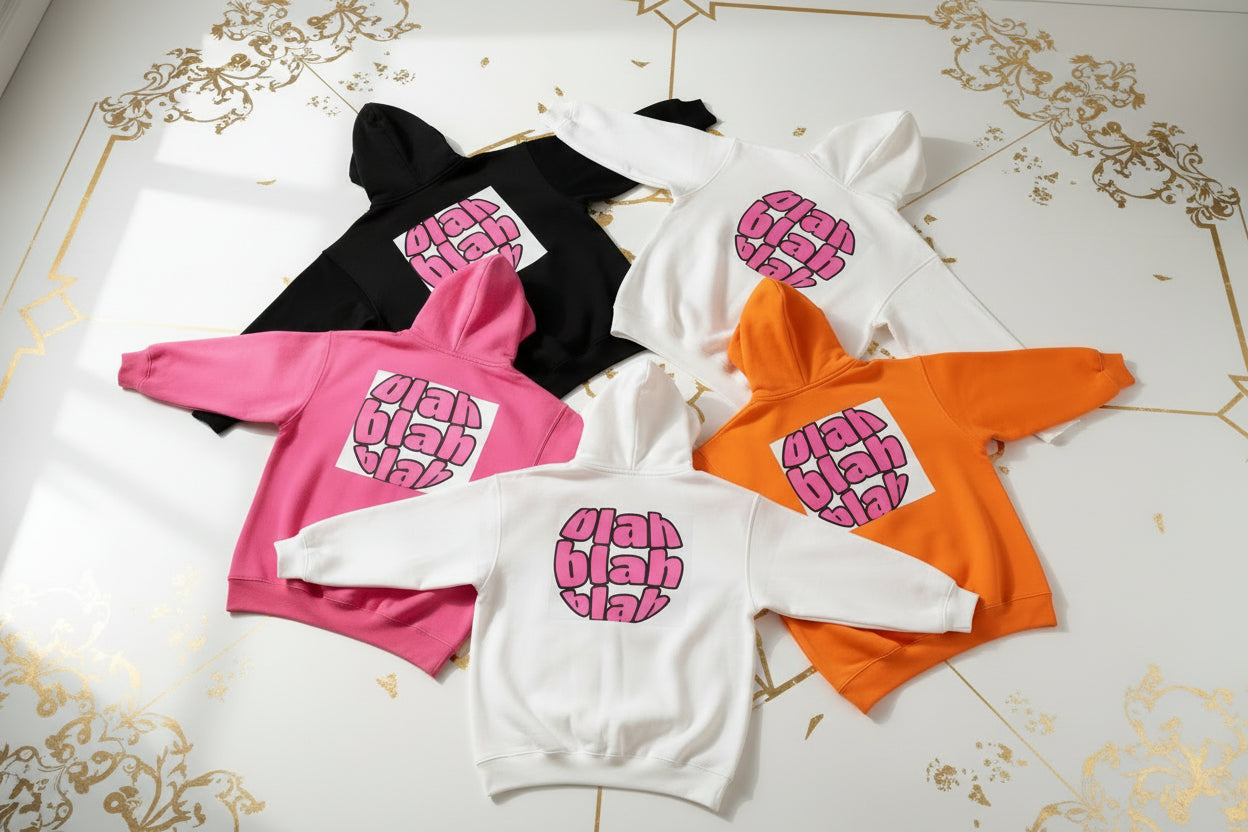 Chill Out Graphic Hoodie - Unisex Heavy Blend™ Sweatshirt with Playful Bear Design