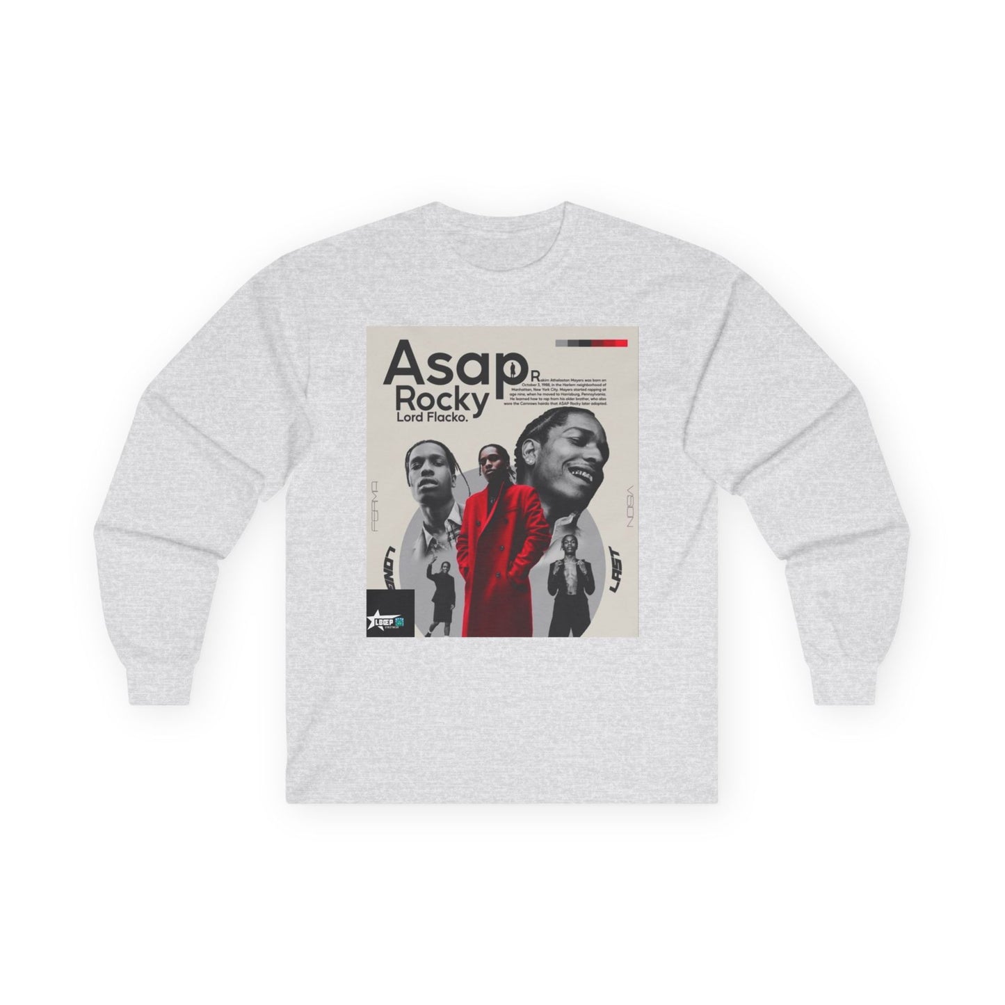 Unisex Long Sleeve Tee - A$AP Rocky Graphic Tee