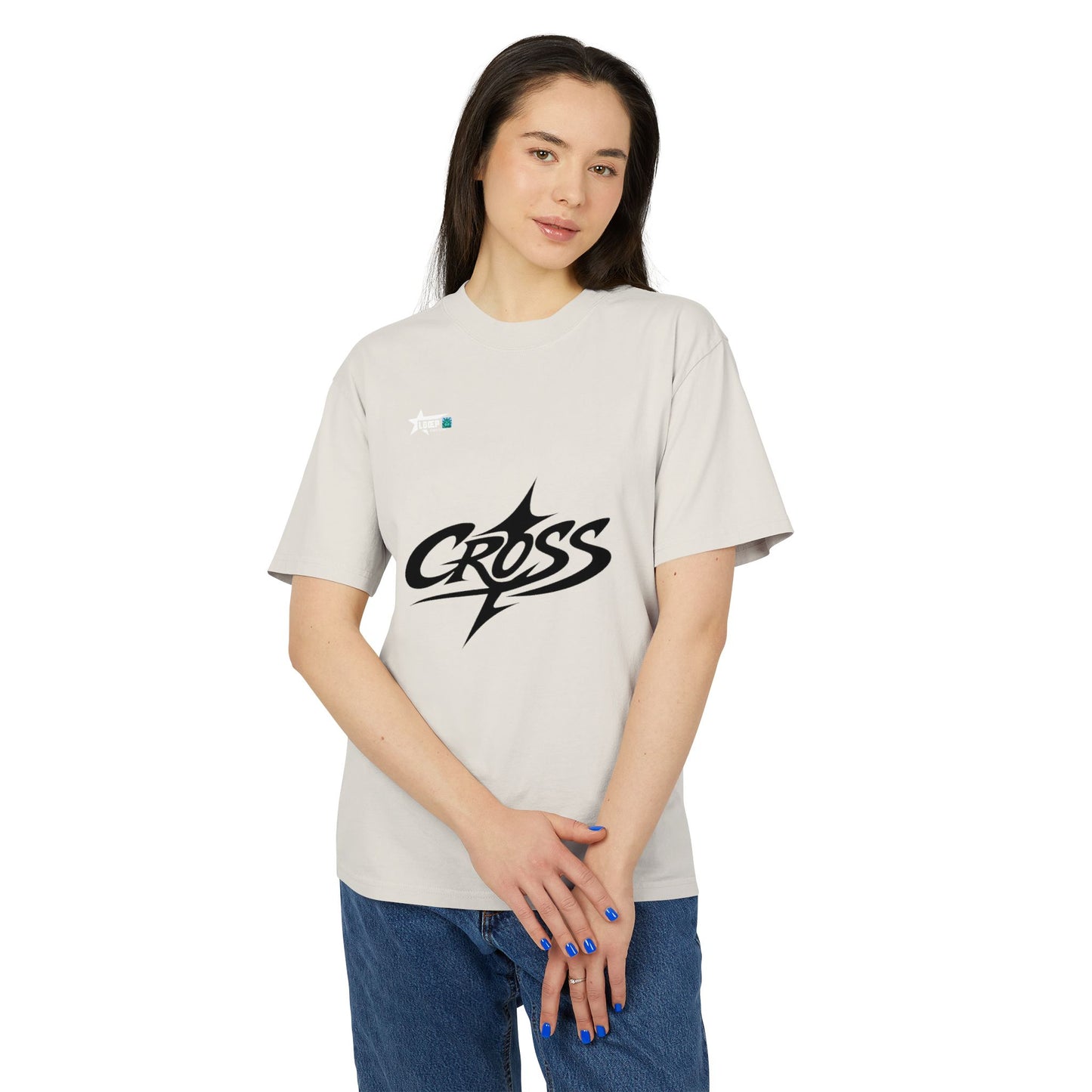 Cross Logo Tee — Vintage Surf/Skate Graphic T-Shirt