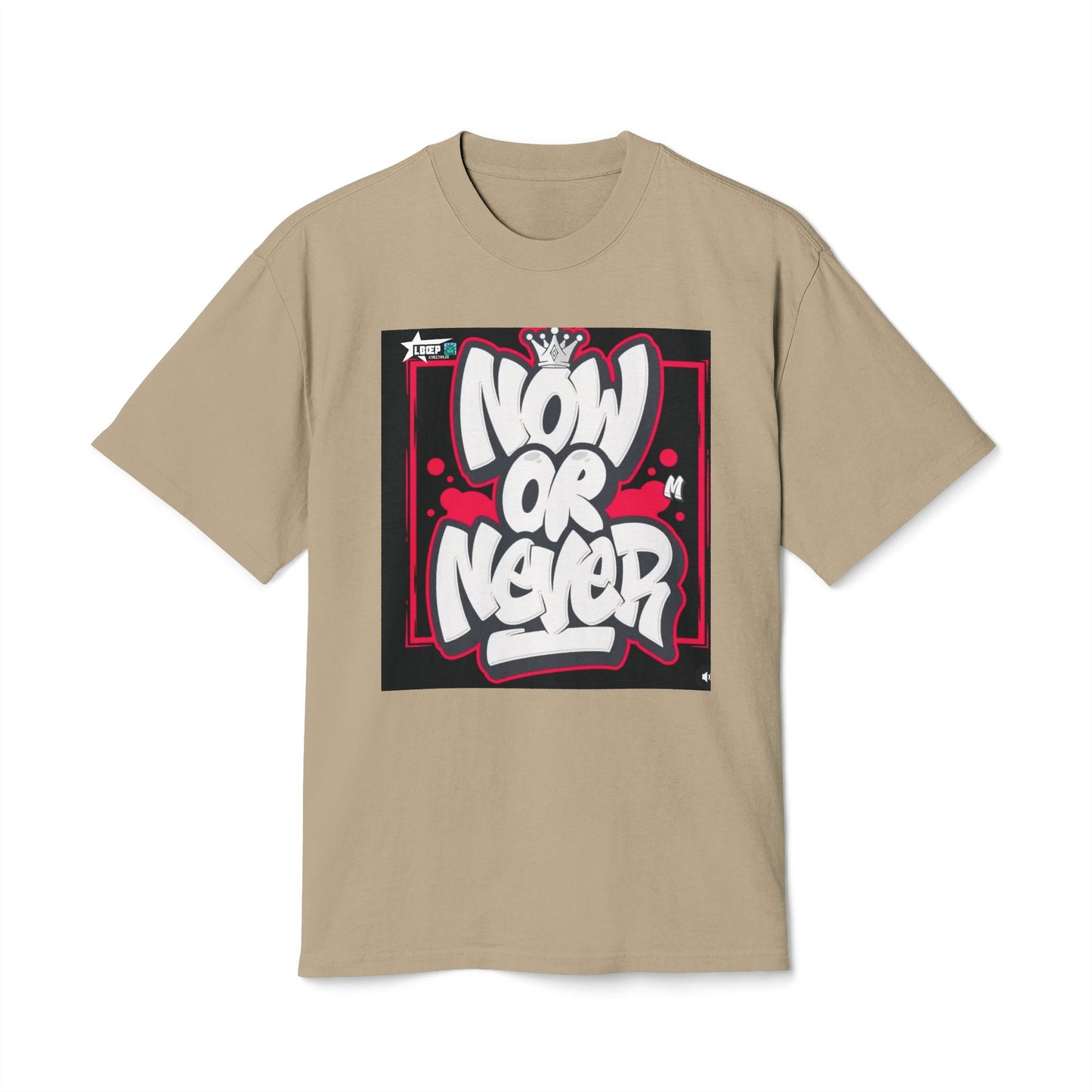 Now Or Never Graphic Tee — Motivational Streetwear T-Shirt