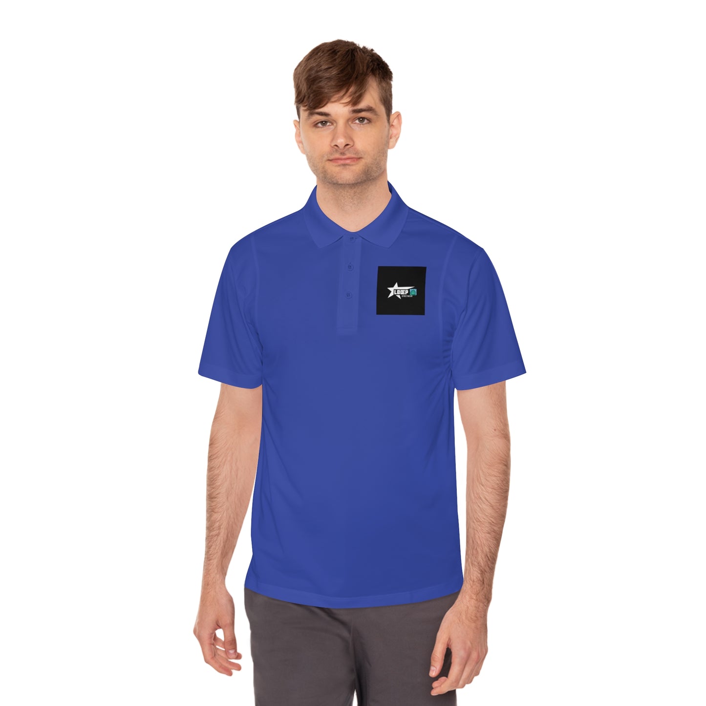Men's Sport Polo Shirt - Casual Performance Wear for Active Lifestyles