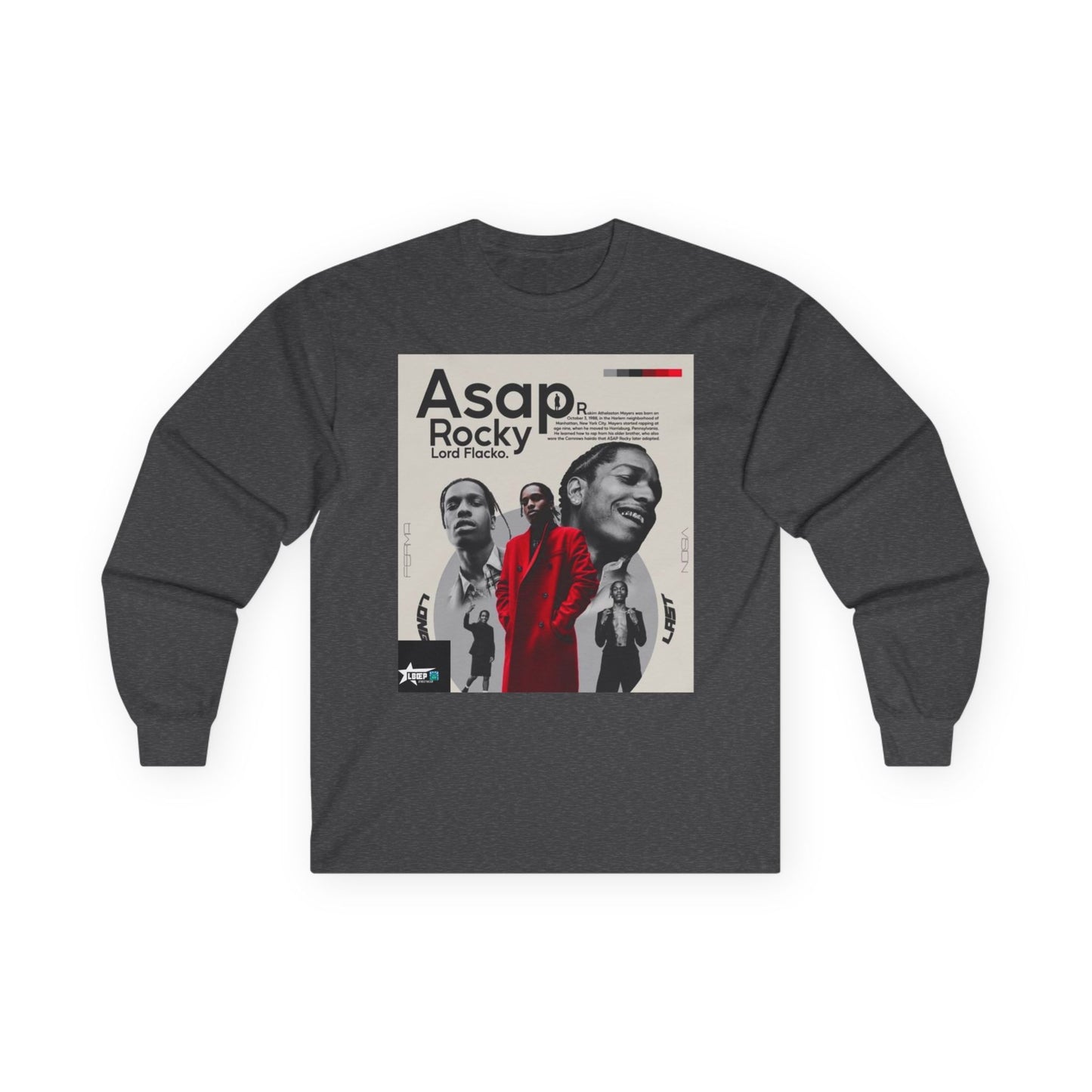 Unisex Long Sleeve Tee - A$AP Rocky Graphic Tee
