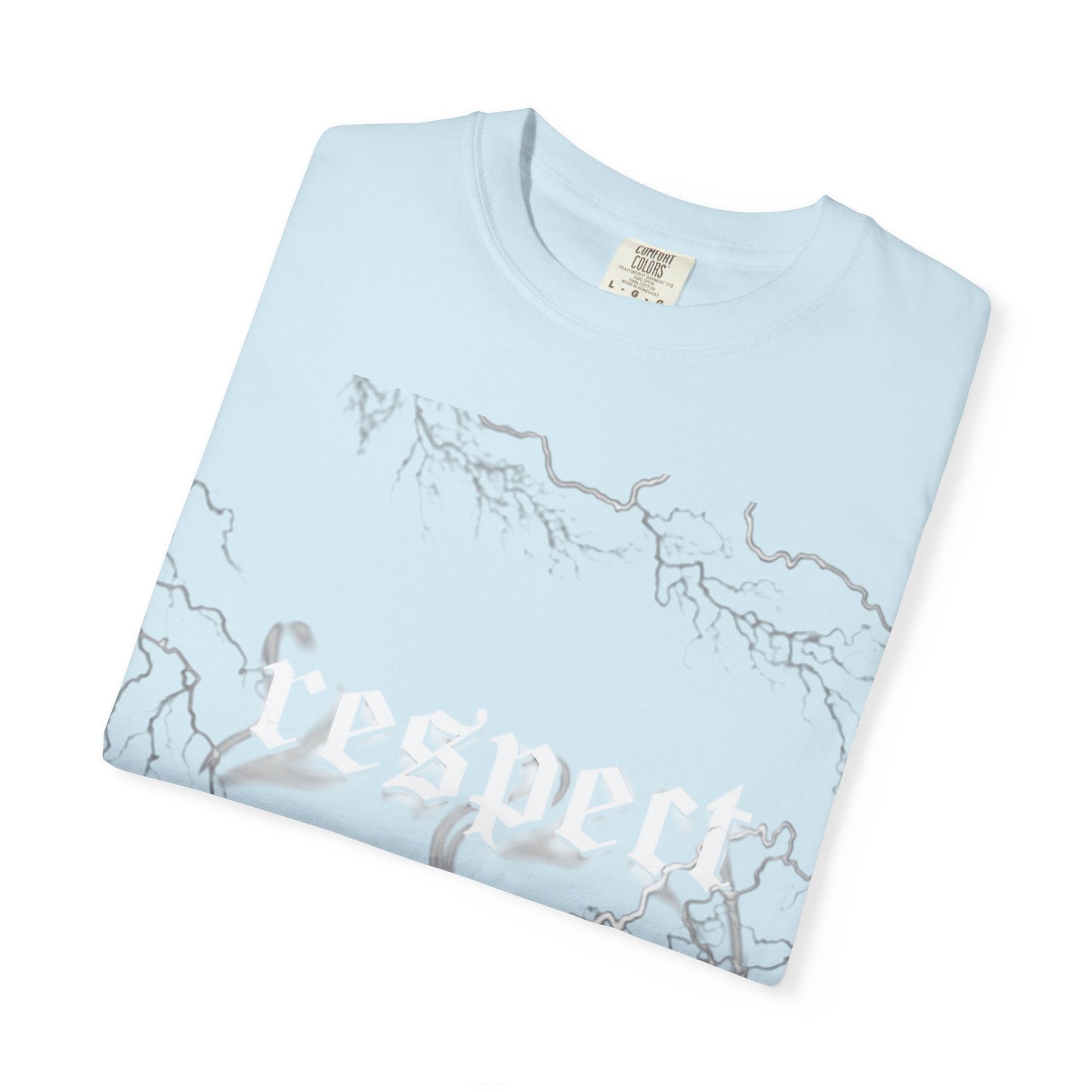 Abstract Lightning Sketch T-Shirt — Minimal Outline Graphic Tee
