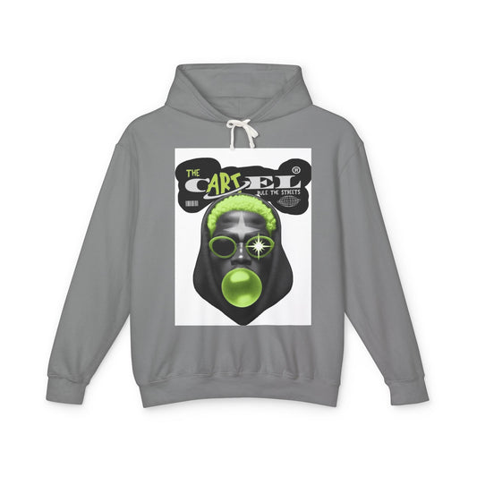 Unisex Lightweight Hooded Sweatshirt - Street Art Inspired Design for Urban Vibes