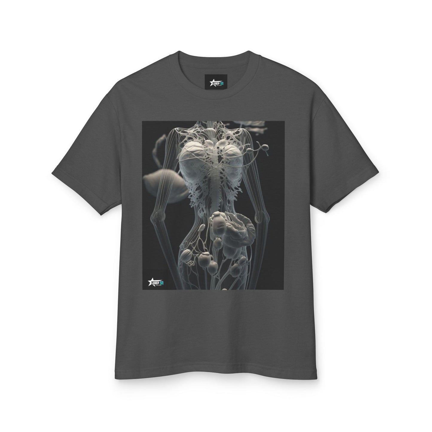 Unisex Tee with X-Ray Jellyfish Design - Perfect for Ocean Lovers