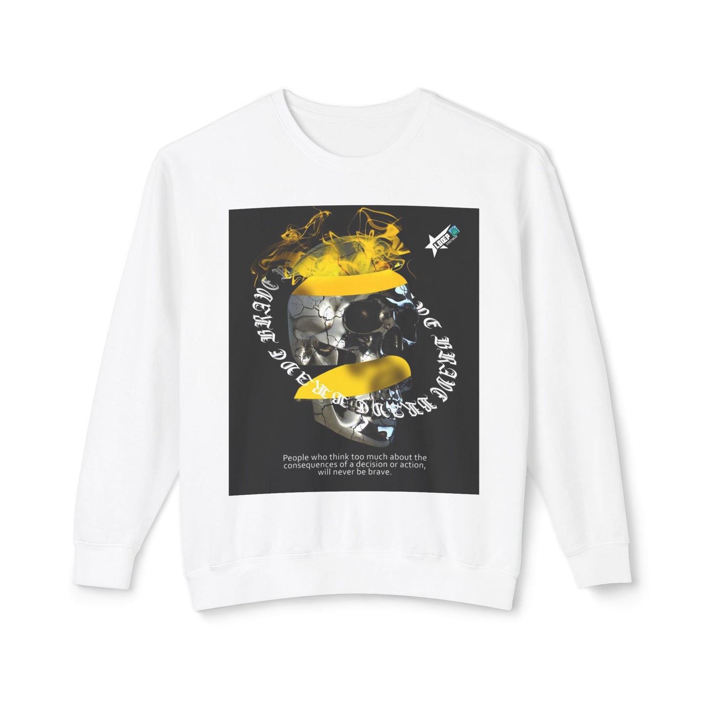 Unisex Crewneck Sweatshirt - Bold Graphic Statement with Inspirational Quotes