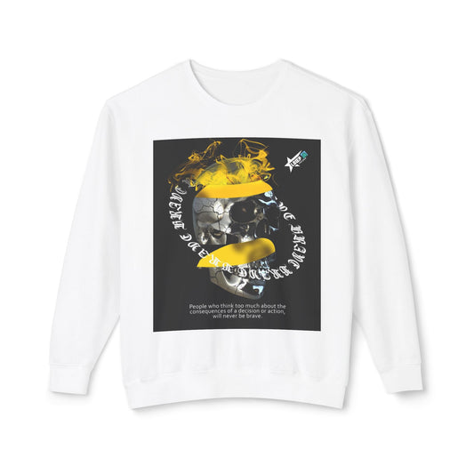 Unisex Crewneck Sweatshirt - Bold Graphic Statement with Inspirational Quotes