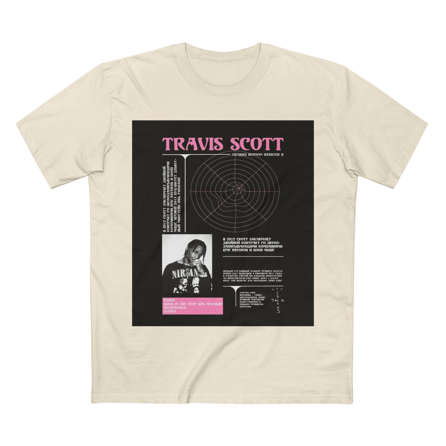 Travis Scott Graphic Tee - Stylish Music-Inspired Adult Staple T-Shirt