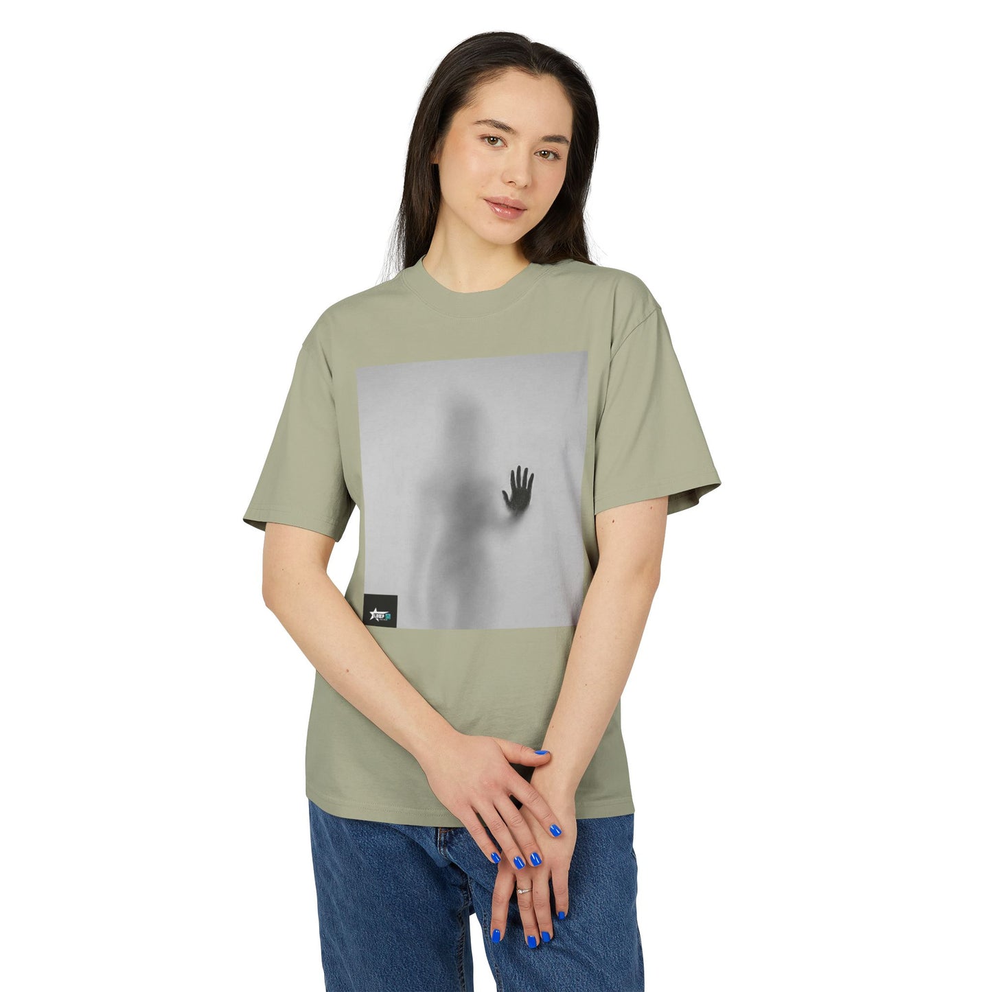 Unisex Heavy Faded Tee - Artistic Hand Design & Retro Streetwear Graphic