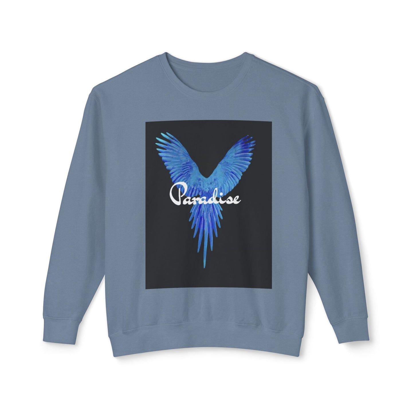 Paradise Bird Unisex Lightweight Crewneck Sweatshirt