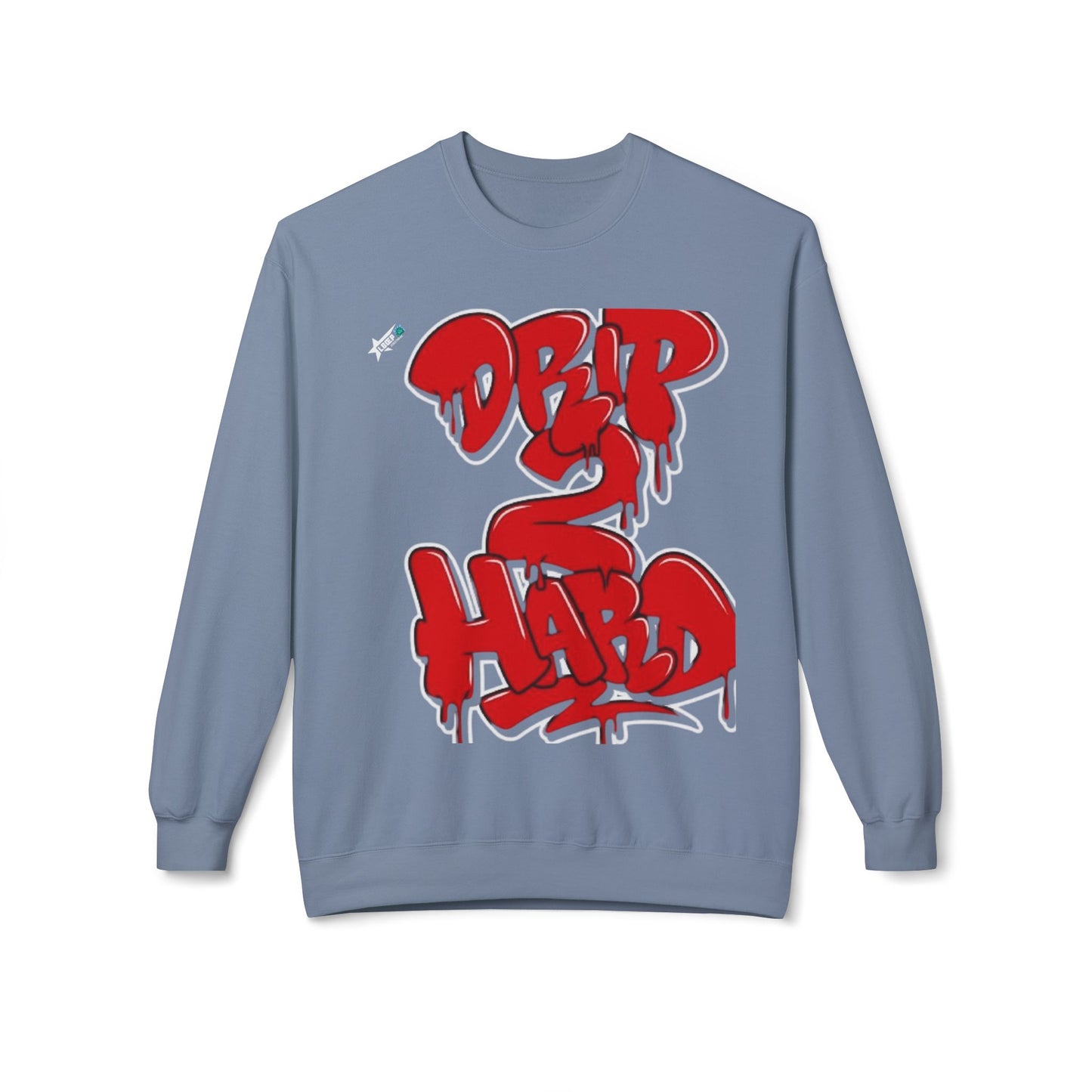 Drip & Hype Crewneck Sweatshirt - Unisex Softstyle Fleece