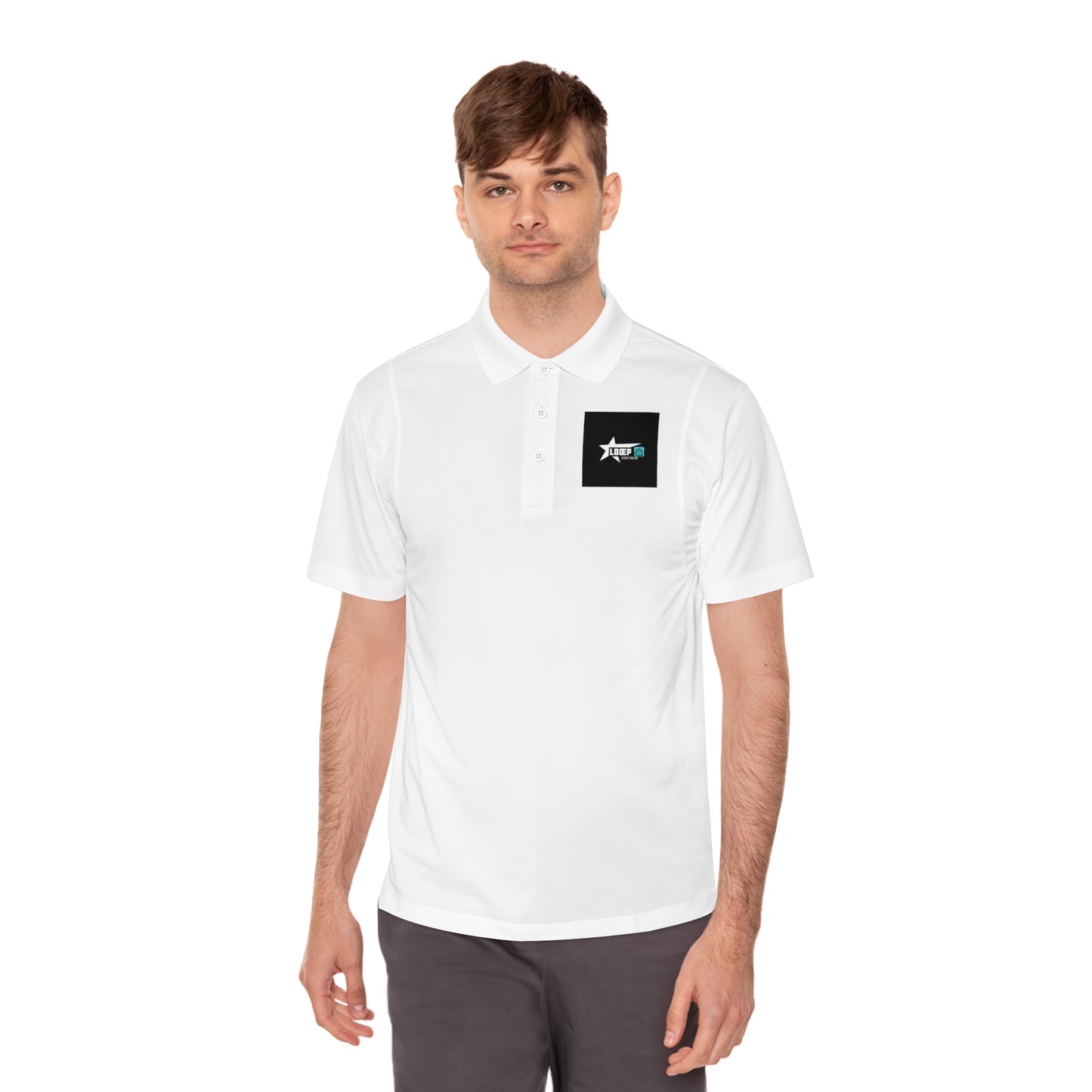 Men's Sport Polo Shirt - Casual Performance Wear for Active Lifestyles