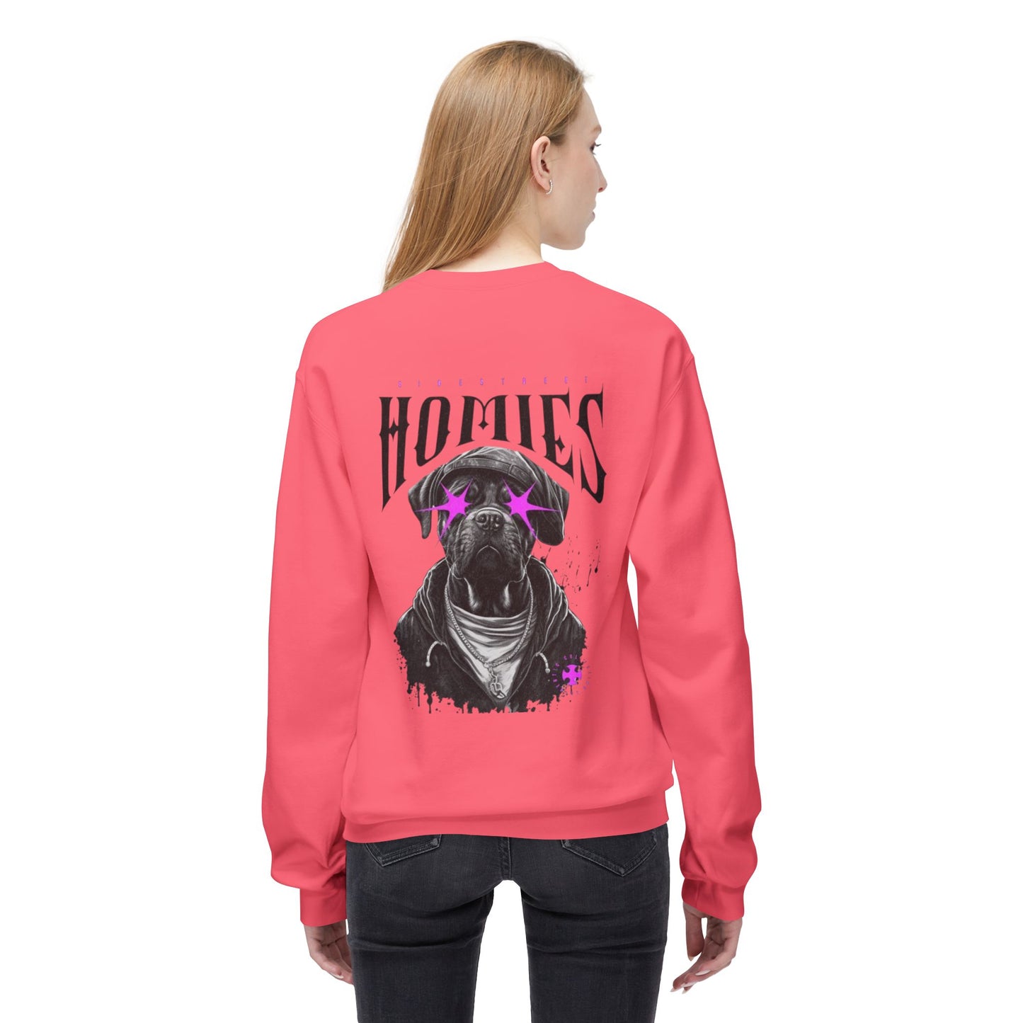 Drip & Hype Crewneck Sweatshirt - Unisex Softstyle Fleece
