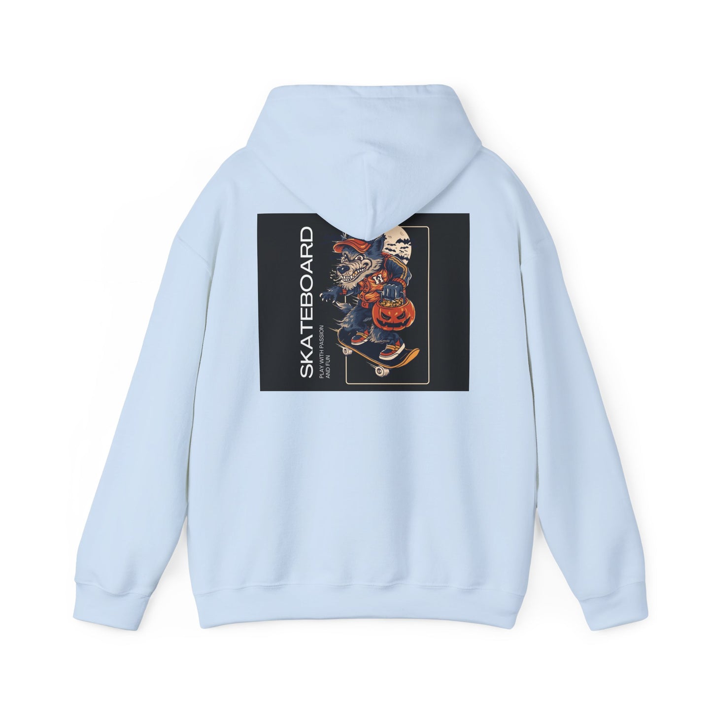 LBEEP Streetwear Skateboard Unisex Heavy Blend Hooded Sweatshirt