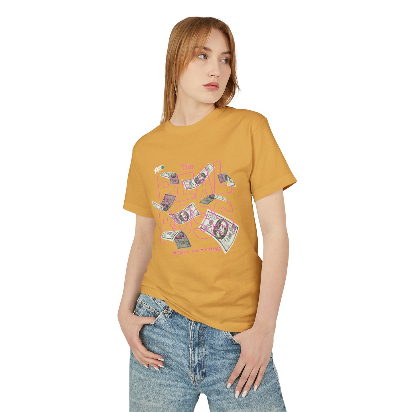 Unisex Money & Tokyo Graphic Tee - Heavyweight Cotton T-Shirt