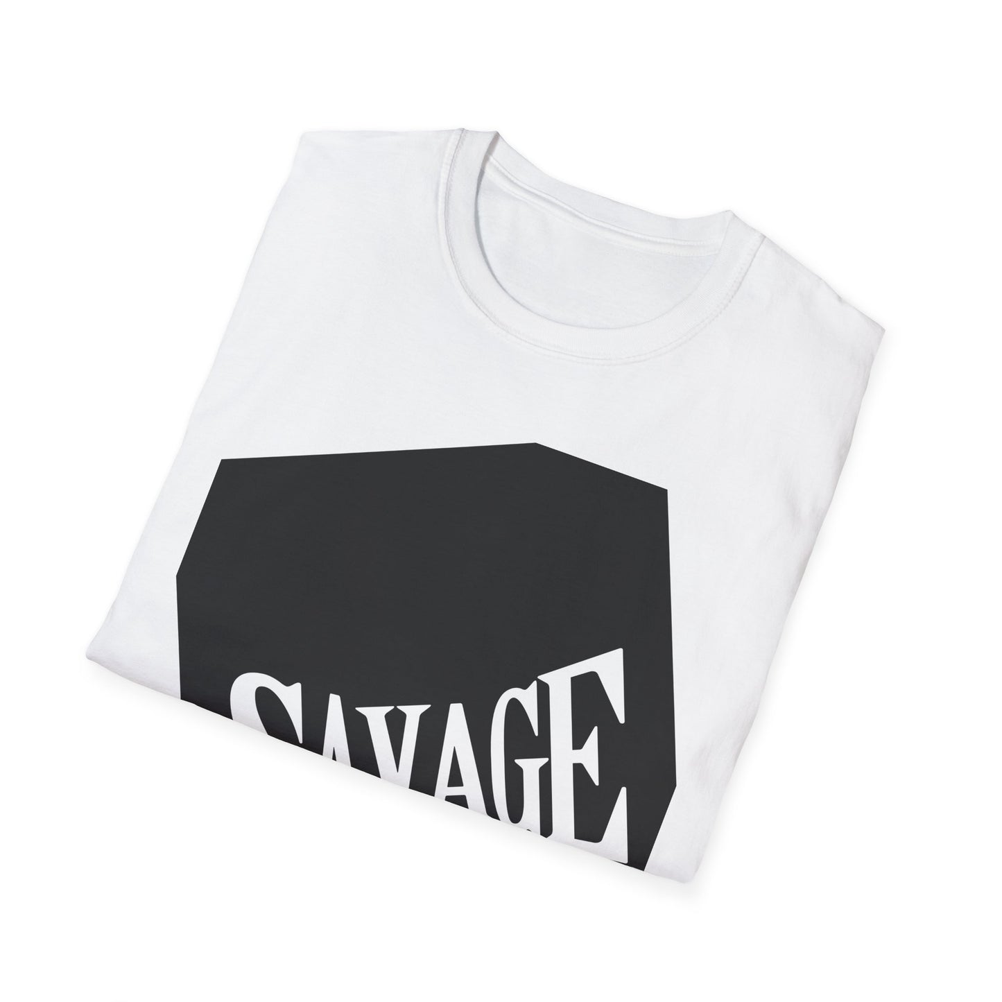 Savage Unisex Softstyle T-Shirt - Trendy Graphic Tee for Bold Styles
