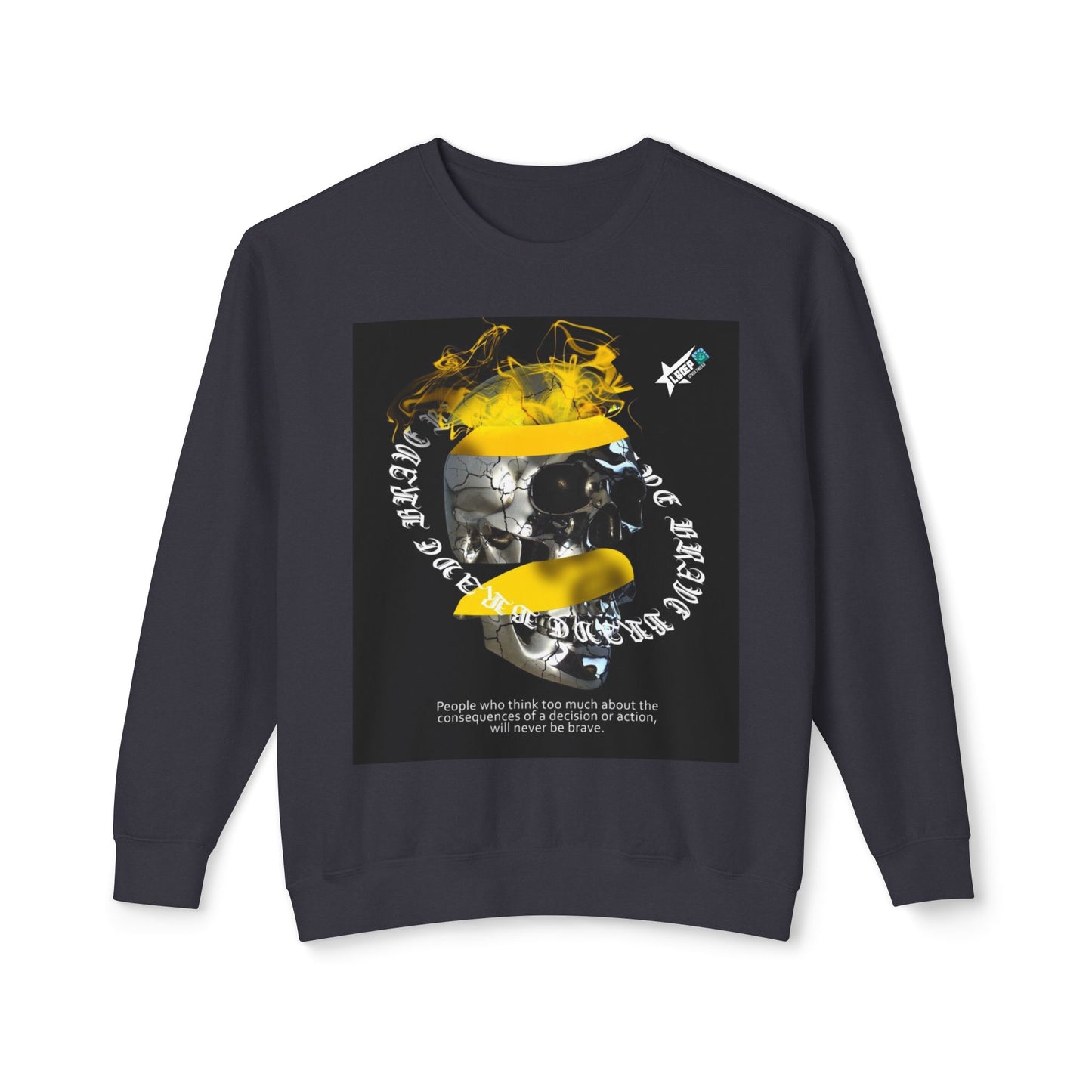 Unisex Crewneck Sweatshirt - Bold Graphic Statement with Inspirational Quotes