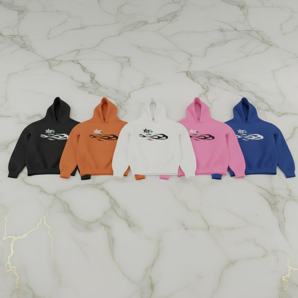 Chill Out Graphic Hoodie - Unisex Heavy Blend™ Sweatshirt with Playful Bear Design