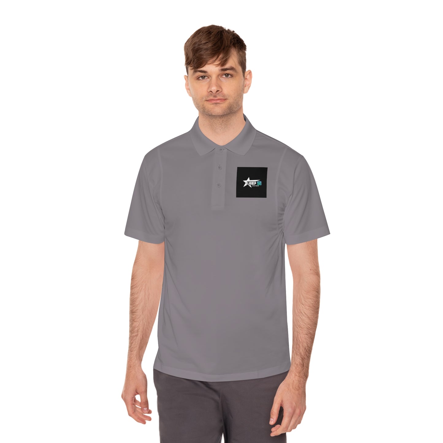 Men's Sport Polo Shirt - Casual Performance Wear for Active Lifestyles