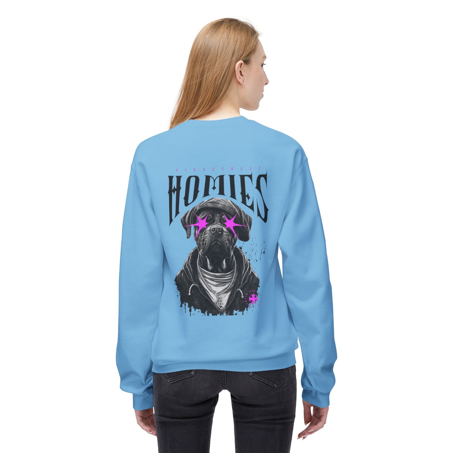 Drip & Hype Crewneck Sweatshirt - Unisex Softstyle Fleece