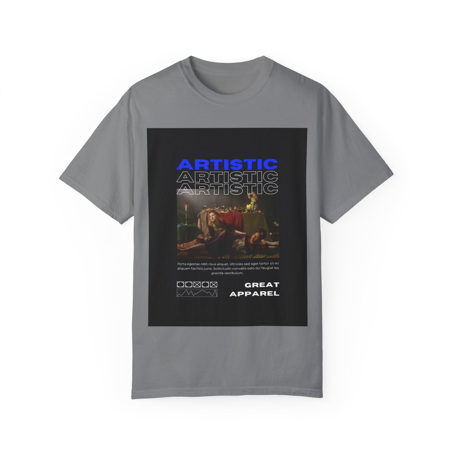 Artistic Expression Unisex Garment-Dyed T-Shirt - Great Apparel for Creative Souls