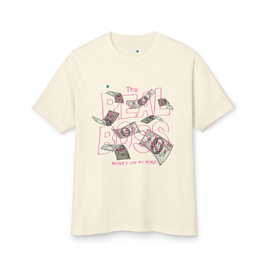 Unisex Money & Tokyo Graphic Tee - Heavyweight Cotton T-Shirt