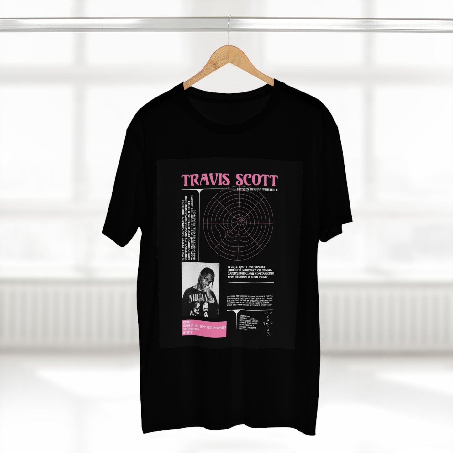 Travis Scott Graphic Tee - Stylish Music-Inspired Adult Staple T-Shirt