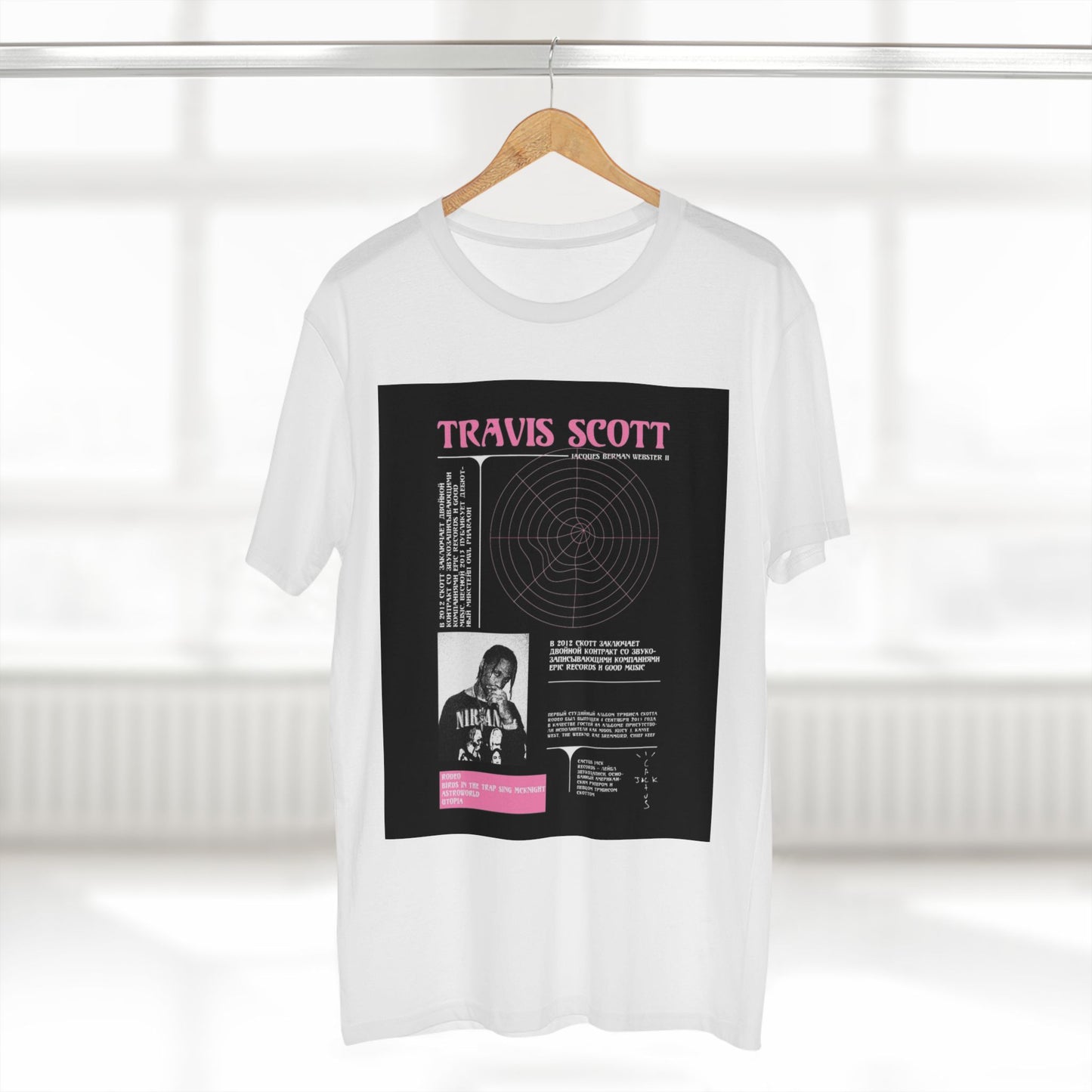 Travis Scott Graphic Tee - Stylish Music-Inspired Adult Staple T-Shirt
