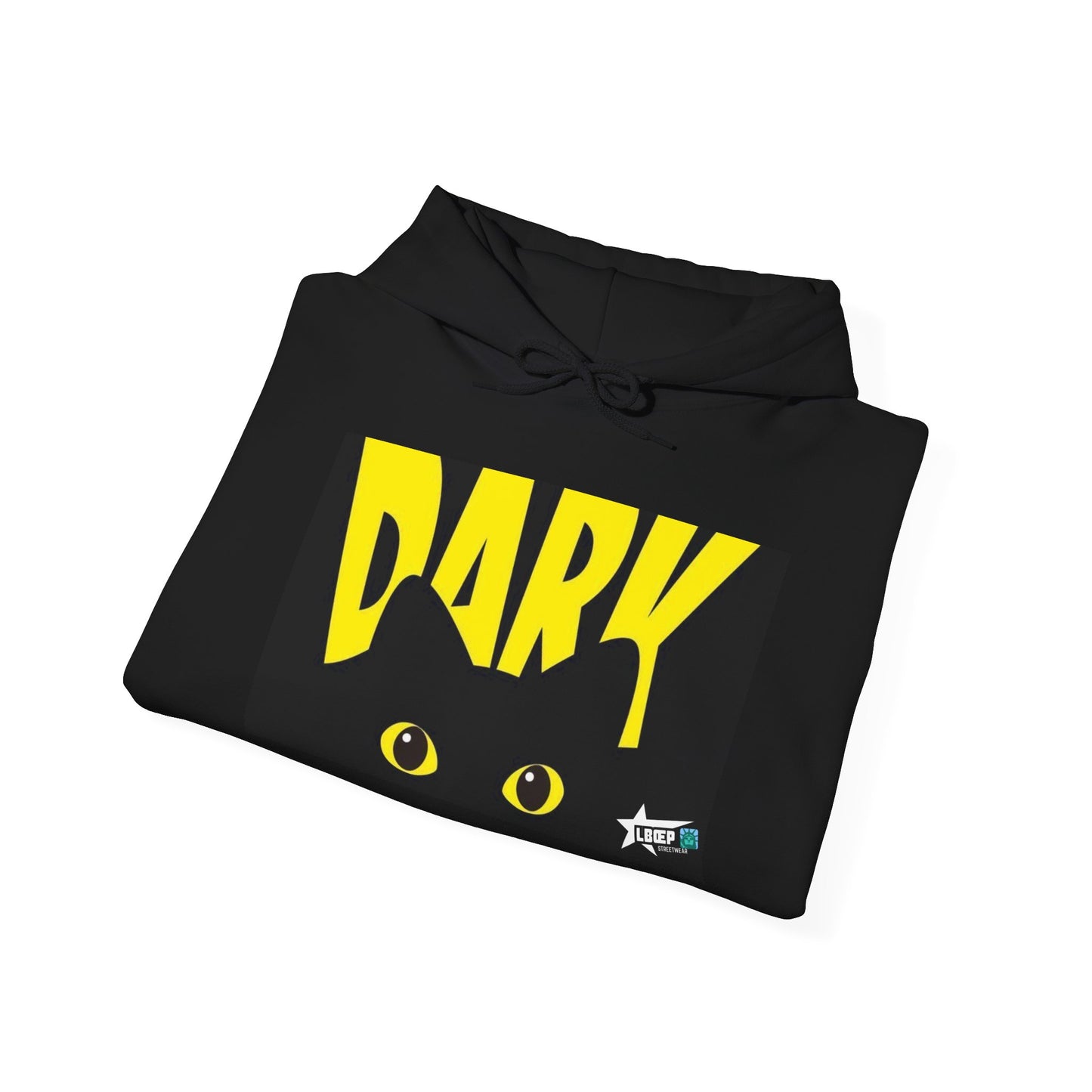 Dark Cat Eyes hoodie | Graffiti Back Print hoodie