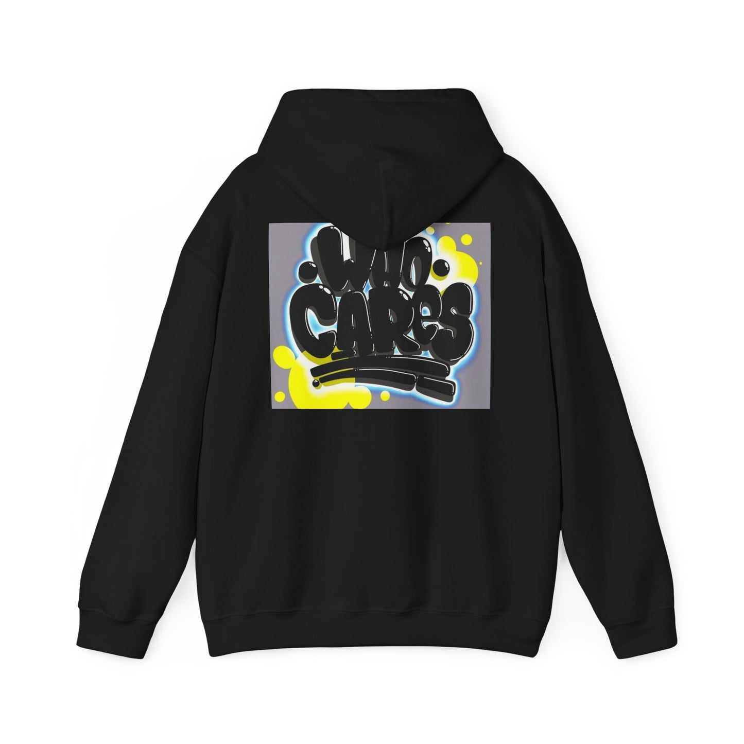 Dark Cat Eyes hoodie | Graffiti Back Print hoodie