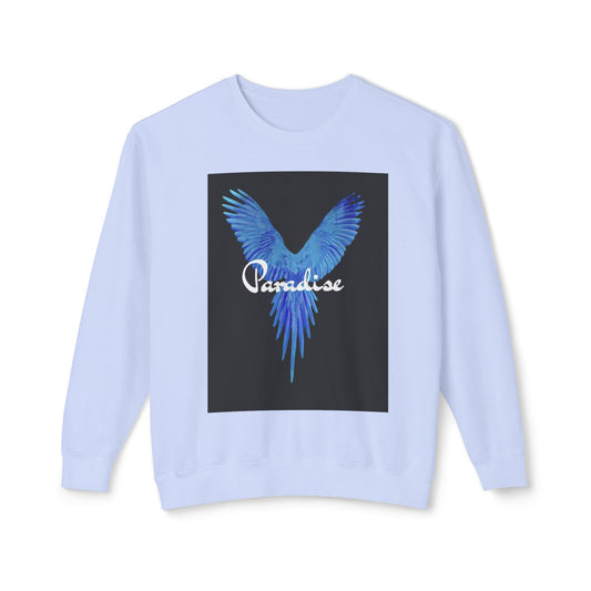 Paradise Bird Unisex Lightweight Crewneck Sweatshirt
