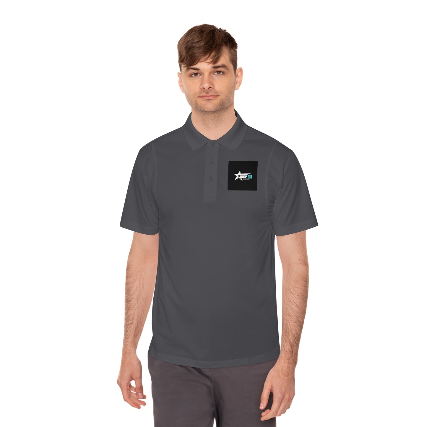 Men's Sport Polo Shirt - Casual Performance Wear for Active Lifestyles